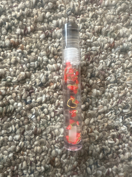 Clear Strawberry Fruit LipGloss